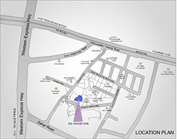 Location Map - Vakratunda Dilkhush